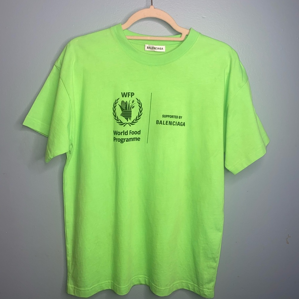 Balenciaga
World Food Programme print T-shirt